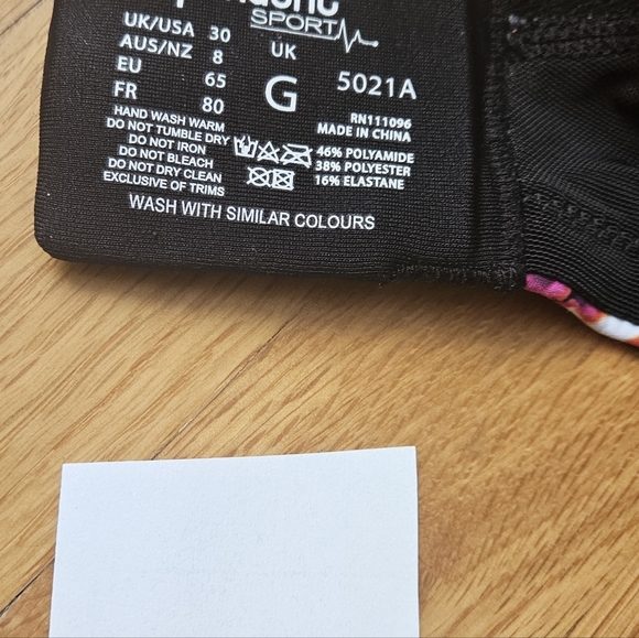 Panache Ultimate High Impact Underwire Sports Bra size 30G - Picture 2 of 3